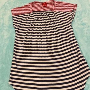 ELLA ROSS Girls Size 12 Red, White, and Blue Super Soft Top